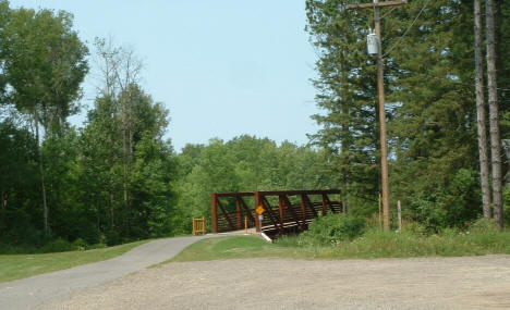 Trail and Bridge, Floodwood Minnesota