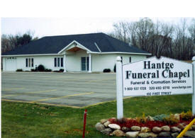 Hantge Funeral Chapel, Darwin Minnesota