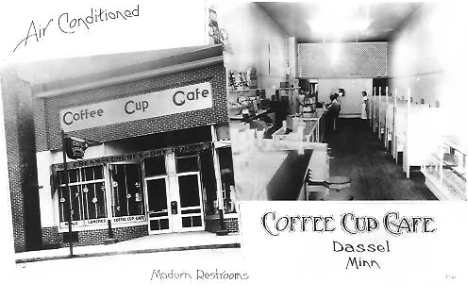 Coffee Cup Cafe, Dassel Minnesota, 1940's?