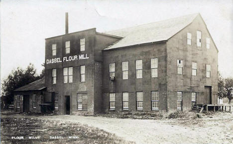 Flour Mill, Dassel Minnesota, 1910