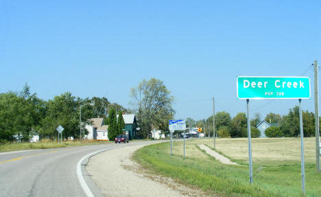 Entering Deer Creek Minnesota, 2008