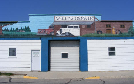 Street scene, Deer Creek Minnesota, 2008