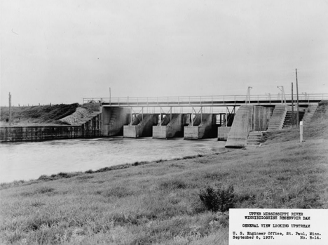 Winnibigoshish Dam, near Deer River Minnesota, 1937