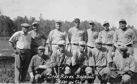 Deer River Baseball team, 1925