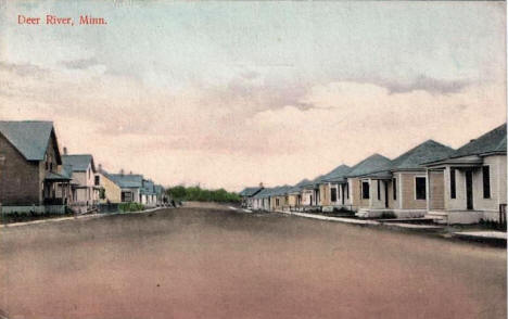 Street scene, Deer River Minnesota, 1911
