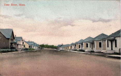 Street scene, Deer River Minnesota, 1911