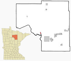 Location of Deer River, Minnesota