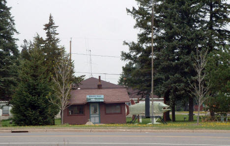 Welcome House and Big Fish, Deer River Minnesota, 2003