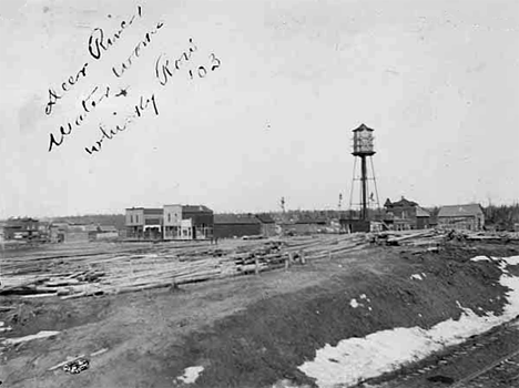 General View of Deer River Minnesota, 1903