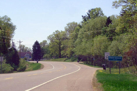 Entering Deerwood Minnesota, 2007