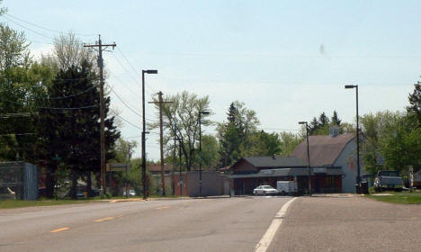 Street scene, Deerwood Minnesota, 2007