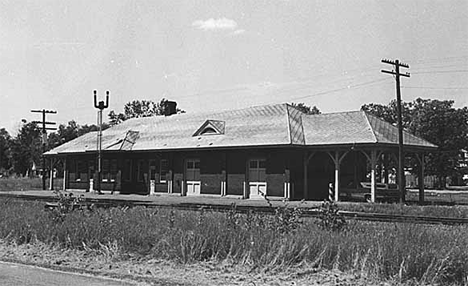 Depot, Deerwood Minnesota, 1971