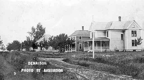 View of Dennison Minnesota, 1907