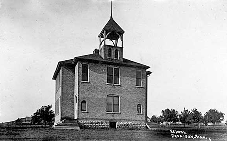School, Dennison Minnesota, 1910