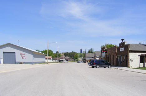 Street scene, Dennison Minnesota, 2010