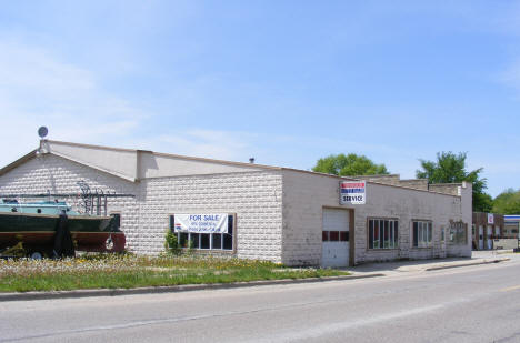 Former Dennison Auto building, Dennison Minnesota, 2010