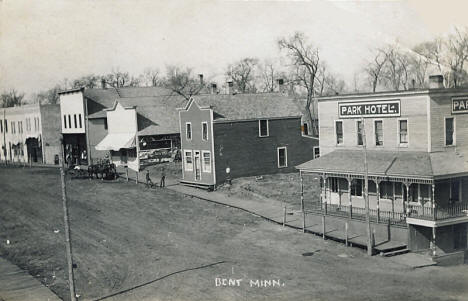 Main Street, Dent Minnesota, 1918