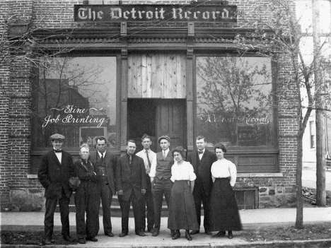 The Detroit Record, Detroit Lakes Minnesota, 1915