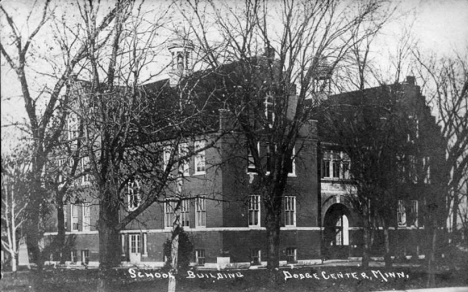 School Building, Dodge Center Minnesota, 1911