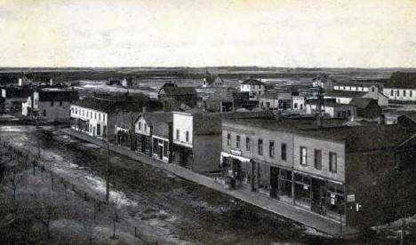 Birds Eye View of Donnelly Minnesota, 1905