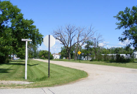 Street scene, Doran Minnesota, 2008