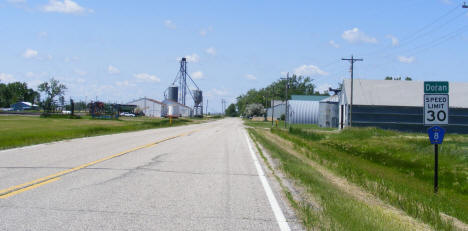 Entering Doran Minnesota, 2008