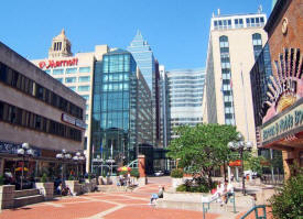 File:Downtown Rochester, MN-Peace Plaza.jpg