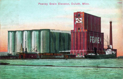 Peavey Grain Elevator, Duluth Minnesota, 1909
