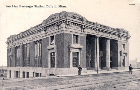 Soo Line Passenger Station, Duluth Minnesota, 1912