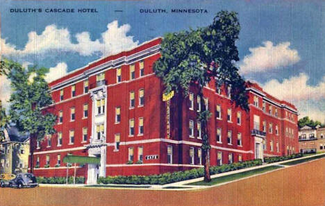 Cascade Hotel, Duluth Minnesota, 1946