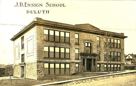 J.D. Ensign School, Duluth Minnesota, 1910's