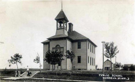 Public School, Dunnell Minnesota, 1910's?