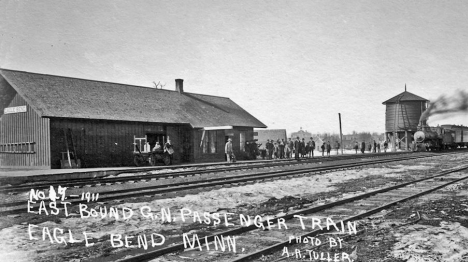 Great Northern Depot, Eagle Bend Minnesota, 1911