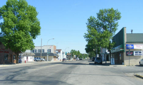 Street scene, Eden Valley Minnesota, 2009