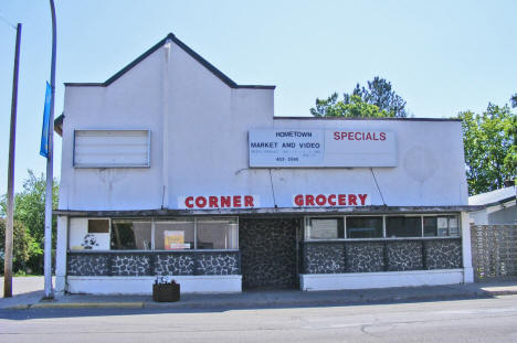 Street scene, Eden Valley Minnesota, 2009