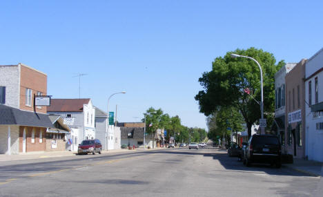 Street scene, Eden Valley Minnesota, 2009