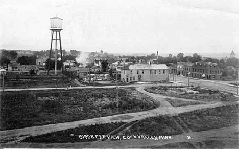 Bird's-eye view of Eden Valley Minnesota, 1917