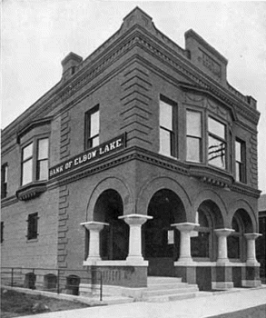 Bank of Elbow Lake, Elbow Lake Minnesota, 1910