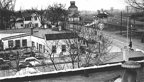 Street scene, Elk River Minnesota, 1941