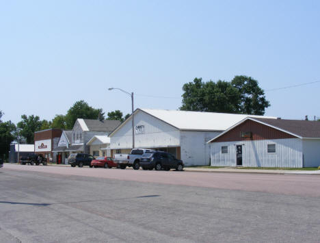 Street scene, Ellsworth Minnesota, 2012