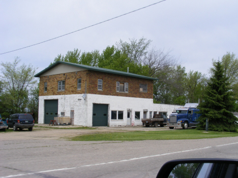 Street scene, Elmore Minnesota, 2014