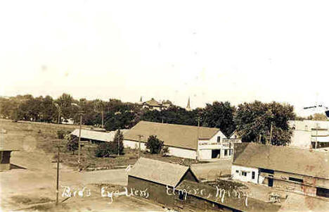 Birds eye view, Elmore Minnesota, 1920's?