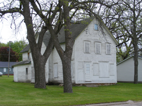 Street scene, Elmore Minnesota, 2014