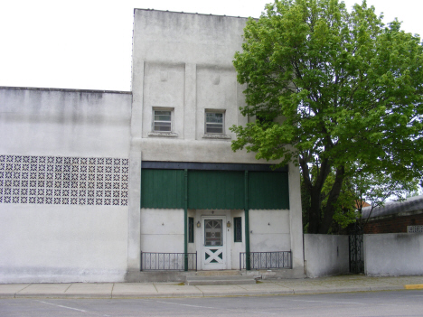 Street scene, Elmore Minnesota, 2014