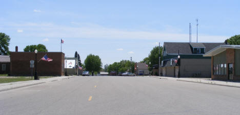 Street scene,  Elrosa Minnesota, 2009