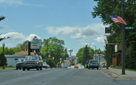 Street scene, Ely Minnesota, 2005