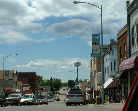 Street scene, Ely Minnesota, 2005