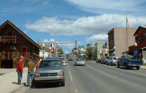Street scene, Ely Minnesota, 2005