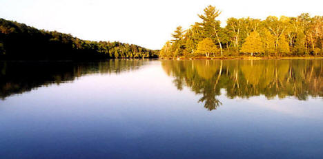 Little Long Lake, from Shig-Wak Resort dock, Ely Minnesota, 2008