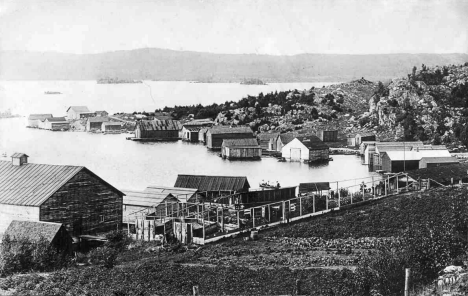 General view, Ely Minnesota, 1917